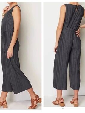 J. Jill NWT Pleated Jumpsuit – Medium Petite - NWT